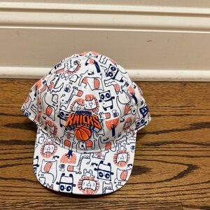 Knicks toddler Cap - White and Orange